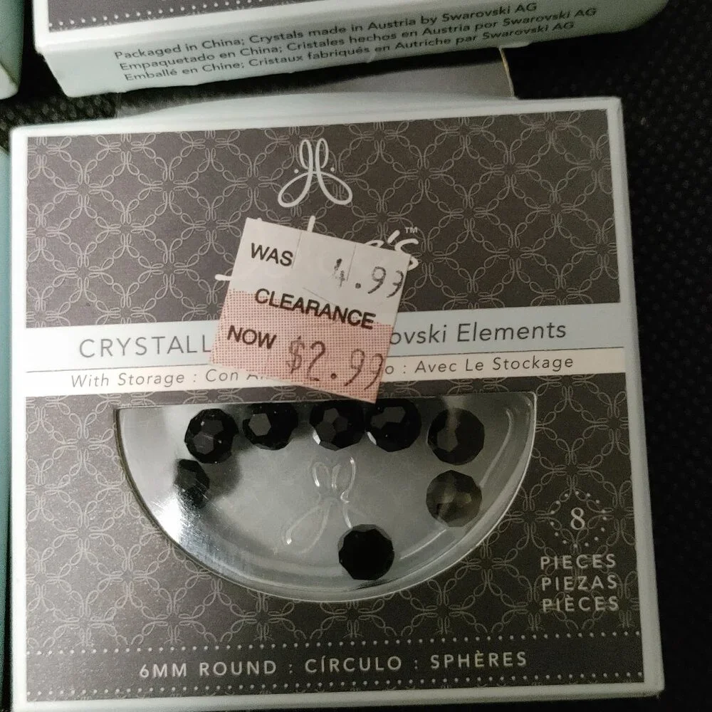 Swarovski Crystal elements - 6 packages - 27 pieces - Picture 5 of 5